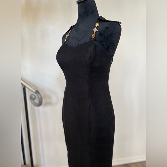 Vintage Side Slit Cache Dress - Picture 4 of 11
